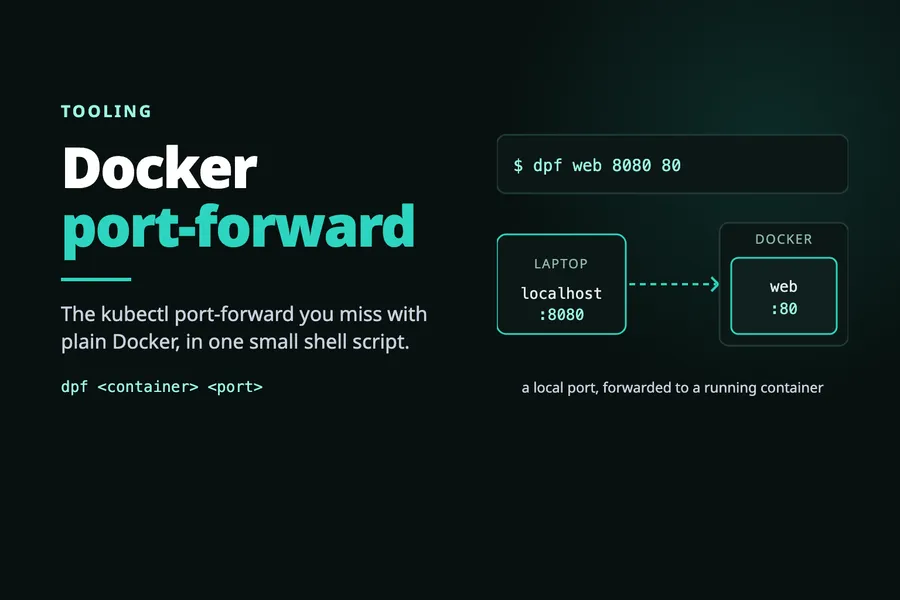 Docker port-forward